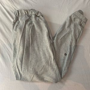 Lululemon Heather Grey Lightweight Joggers